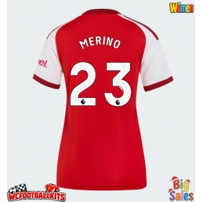 Arsenal Mikel Merino #23 Replica Home Stadium Shirt for Women 2026-27 Short Sleeve